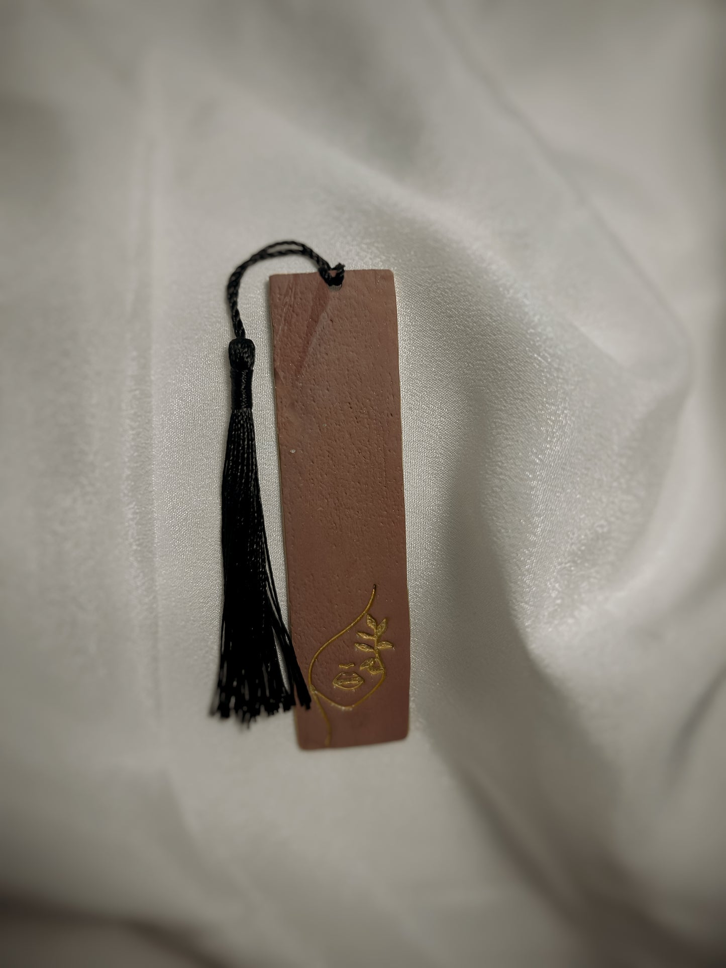 Semn de carte biblioteca din lut polimeric lucrat manual