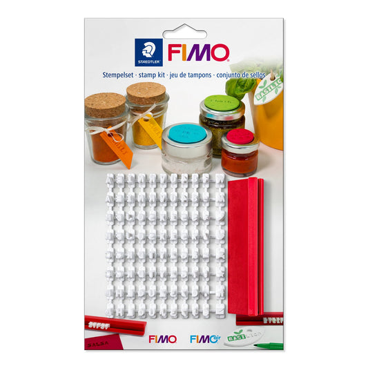 Set ștampile și mâner Fimo